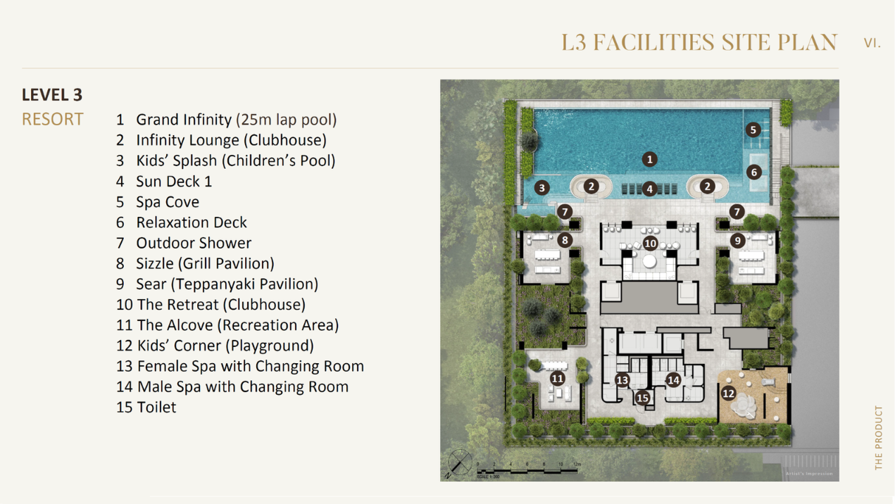 Aurea site plan Level 3