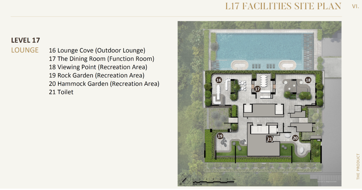 Aurea site plan Level 17