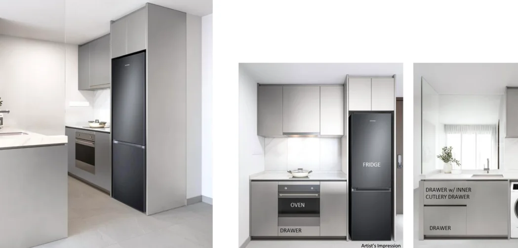 2 BEDROOM PREMIUM + STUDY - KITCHEN