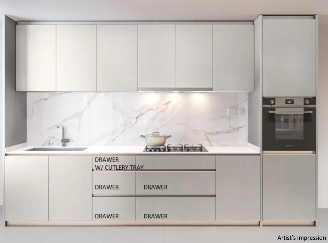 2 BEDROOM PREMIUM + STUDY - KITCHEN