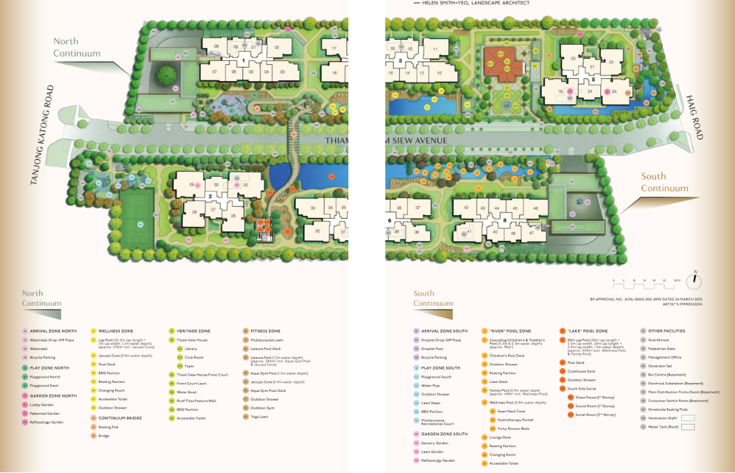 The Continuum Site plan 