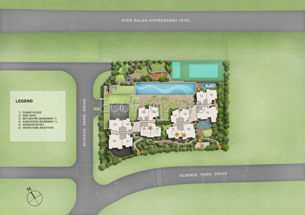 Lyndenwoods Site plan 
