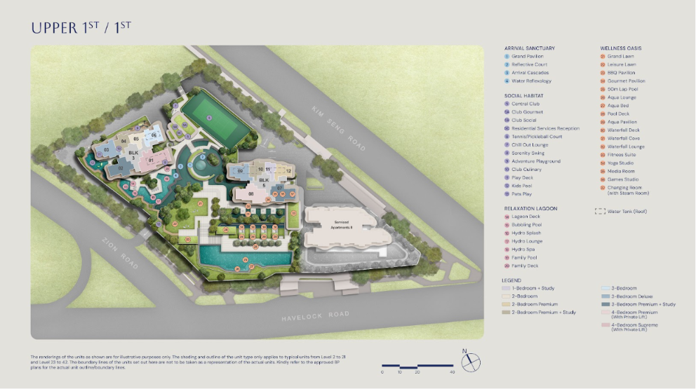 Zyon Grand Site map level 1 