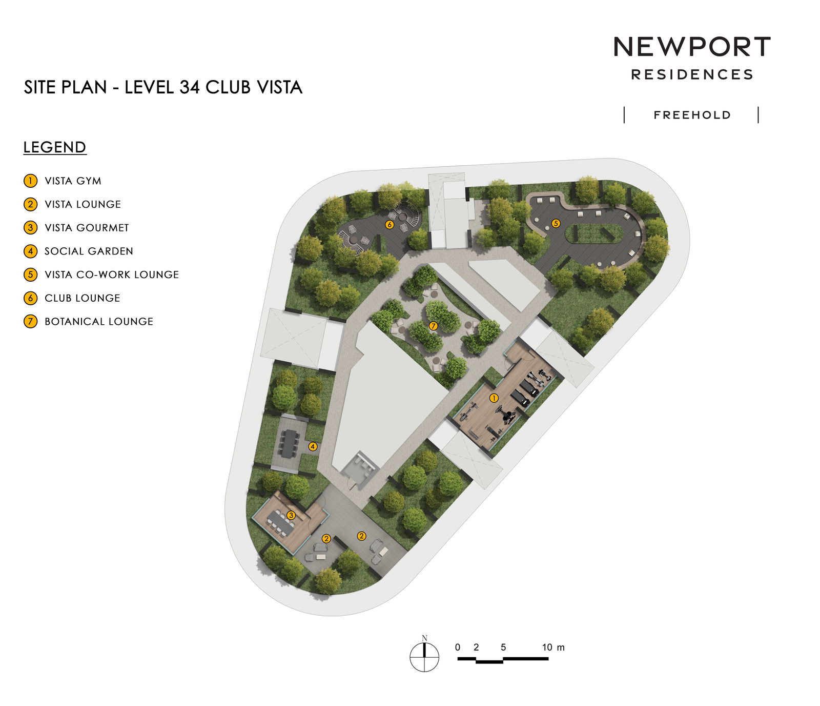 Newport Residences Site map level 34