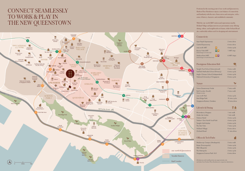 Hudson Place Residences Location map