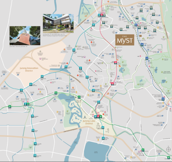 The Myst Location map